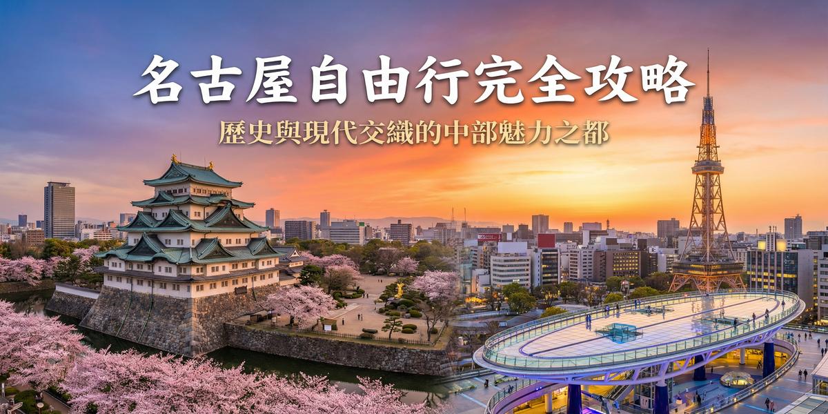 【2026名古屋自由行攻略】15大必去景點、名古屋飯美食、吉卜力公園、白川鄉行程全收錄